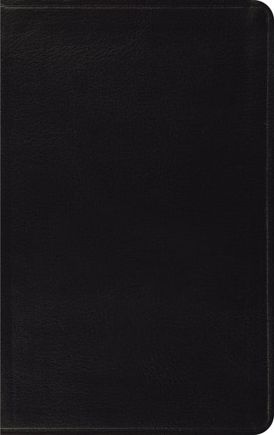 Image of ESV Thinline Bible, Black, Bonded Leather, Two-Column Format, Concordance, Words of Jesus in Red Text, Presentation Pages, Ribbon Marker, Gold Page Edging other