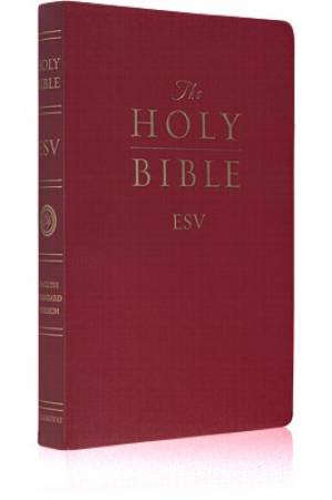 Image of ESV Gift and Award Bible, Burgundy, Imitation Leather, 40-Day Reading Plan, Presentation Page, Plan of Salvation, Introduction To Old & New Testaments other