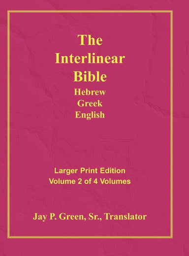Image of Interlinear Hebrew Greek English Bible-PR-FL/OE/KJ Large Print Volume 2 other