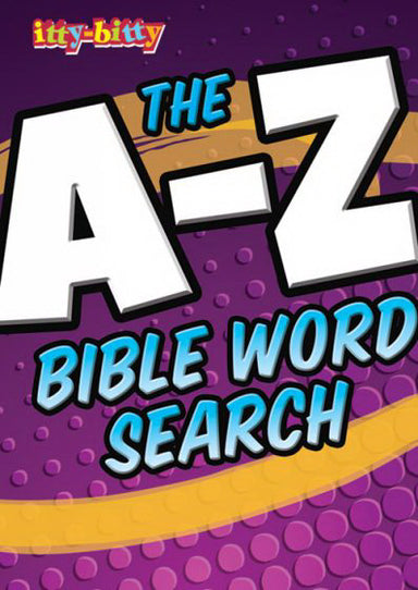 Image of Itty Bitty: A-Z Bible Word Search Activity Book other
