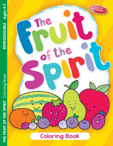Image of Fruit of the Spirit Colouring Activity Book other