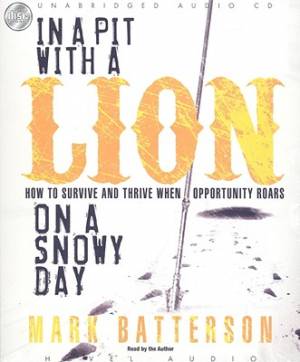 Image of In A Pit With A Lion On A Snowy Day - Audiobook on CD other