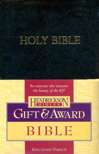 Image of KJV Gift & Award Bible, Black, Imitation Leather, Economy, Presentation Page, Red Letter, Colour Maps other