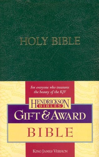 Image of KJV  Gift & Award Bible: Dark Green, Imitation Leather other
