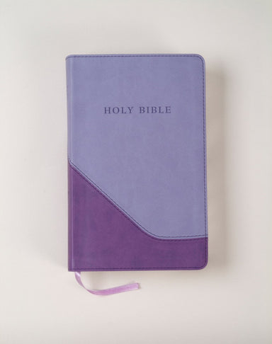 Image of KJV Personal Size Reference Bible: Lilac & Violet, Imitation Leather, Giant Print other