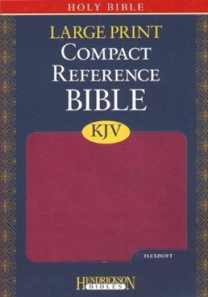 Image of KJV Compact Reference Bible: Berry, Imitation Leather, Large Print other