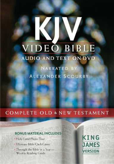 Image of Bible On DVD Narrated By Alexander Scourby other