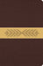 Image of The Message Bible Harvest Wheat Brown Imitation Leather other