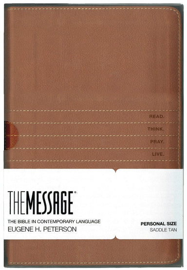 Image of The Message Personal Size Tan other