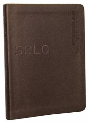 Image of The Message Solo Devotional Brown Imitation Leather other