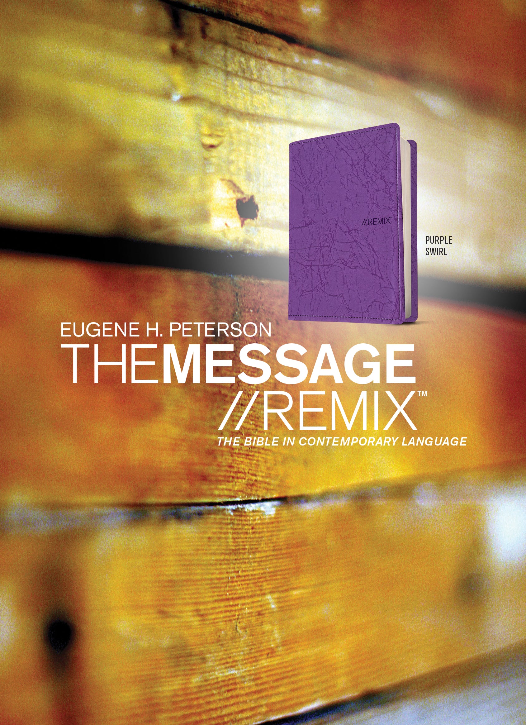 Image of The Message Remix Bible, Purple, Imitation Leather, Book Introductions, Maps, Index other