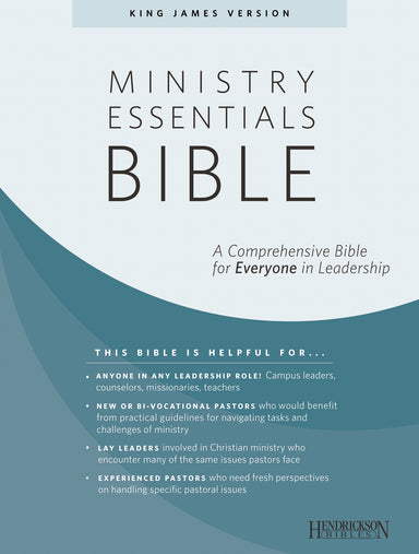 Image of Ministry Essentials Bible-KJV other