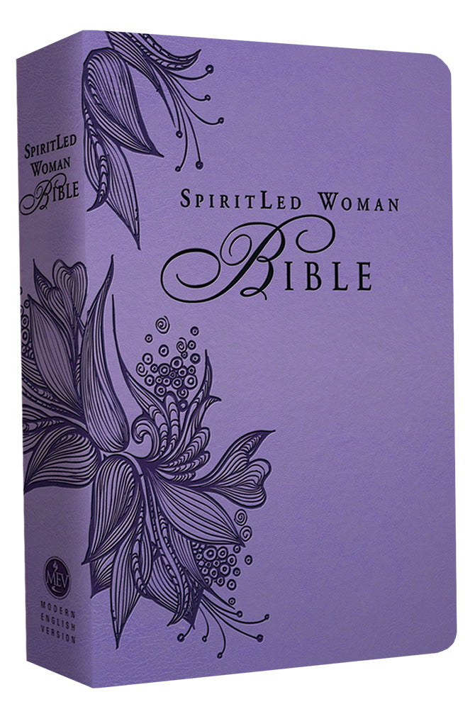 Image of MEV Spirit Led Woman Bible: Purple, Imitation Leather other