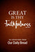 Image of Great Is Thy Faithfulness: 365 Devotions from Our Daily Bread other