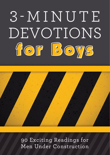 Image of 3 Minute Devotions for Boys other