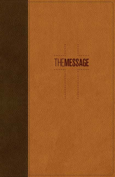 Image of The Message Deluxe Gift Bible, Tan, Imitation Leather other