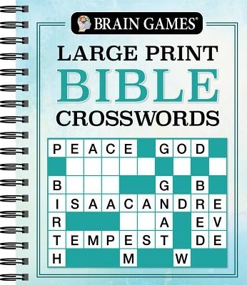 Image of Brain Games - Large Print Bible Crosswords other