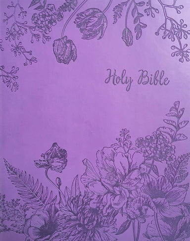 Image of KJV Sword Study Bible Giant Print Designer Purple Ultrasoft Indexed other