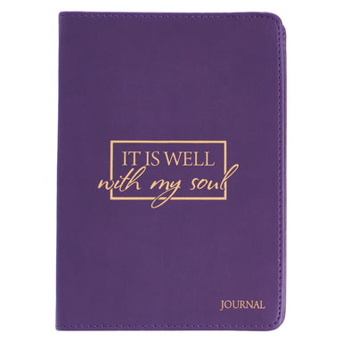 Image of It Is Well With My Soul Handy-Sized LuxLeather Journal other