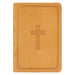 Image of Tan Premium Leather Large Print Compact King James Version Bible other