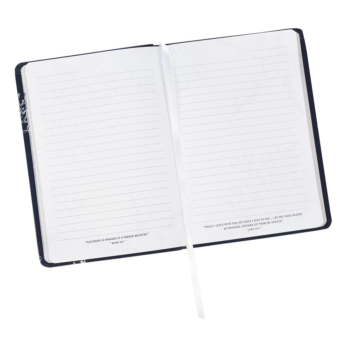 Image of Journals Slimline Lux-Leather Flexcover Give You Rest Blue other