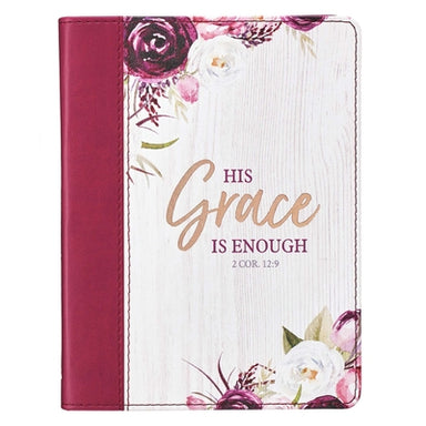 Image of His Grace is Enough Handy-sized Journal - 2 Corinthians 12:9 other