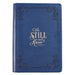 Image of Be Still and Know Classic Faux Leather Zippered Journal in Navy Blue - Psalm 46:10 other