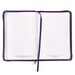 Image of Everything Beautiful Purple Quarter-bound Faux Leather Classic Journal with Zipped Closure - Ecclesiastes 3:11 other