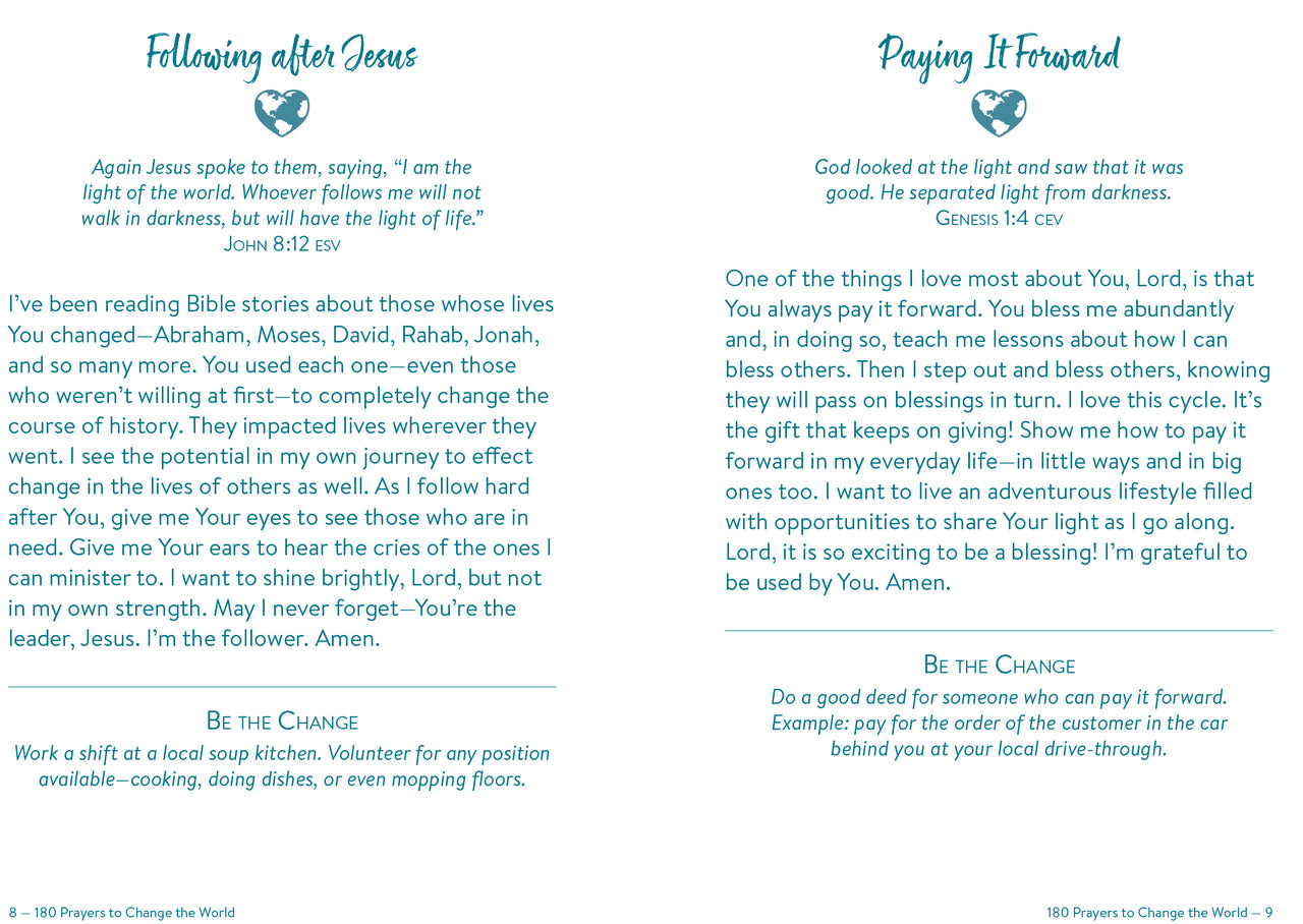 Image of 180 Prayers to Change the World (for Adults) other