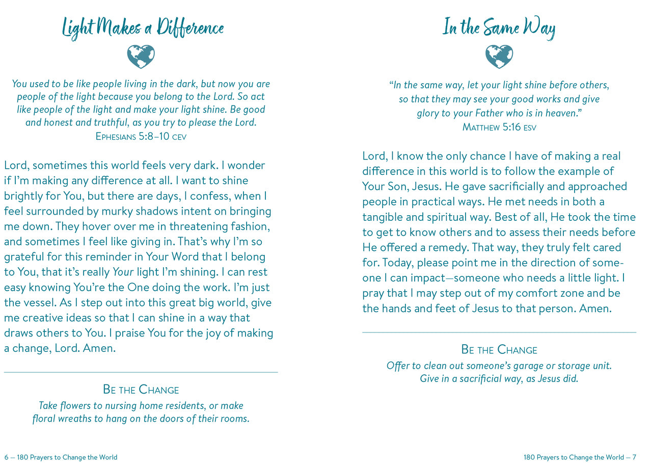 Image of 180 Prayers to Change the World (for Adults) other