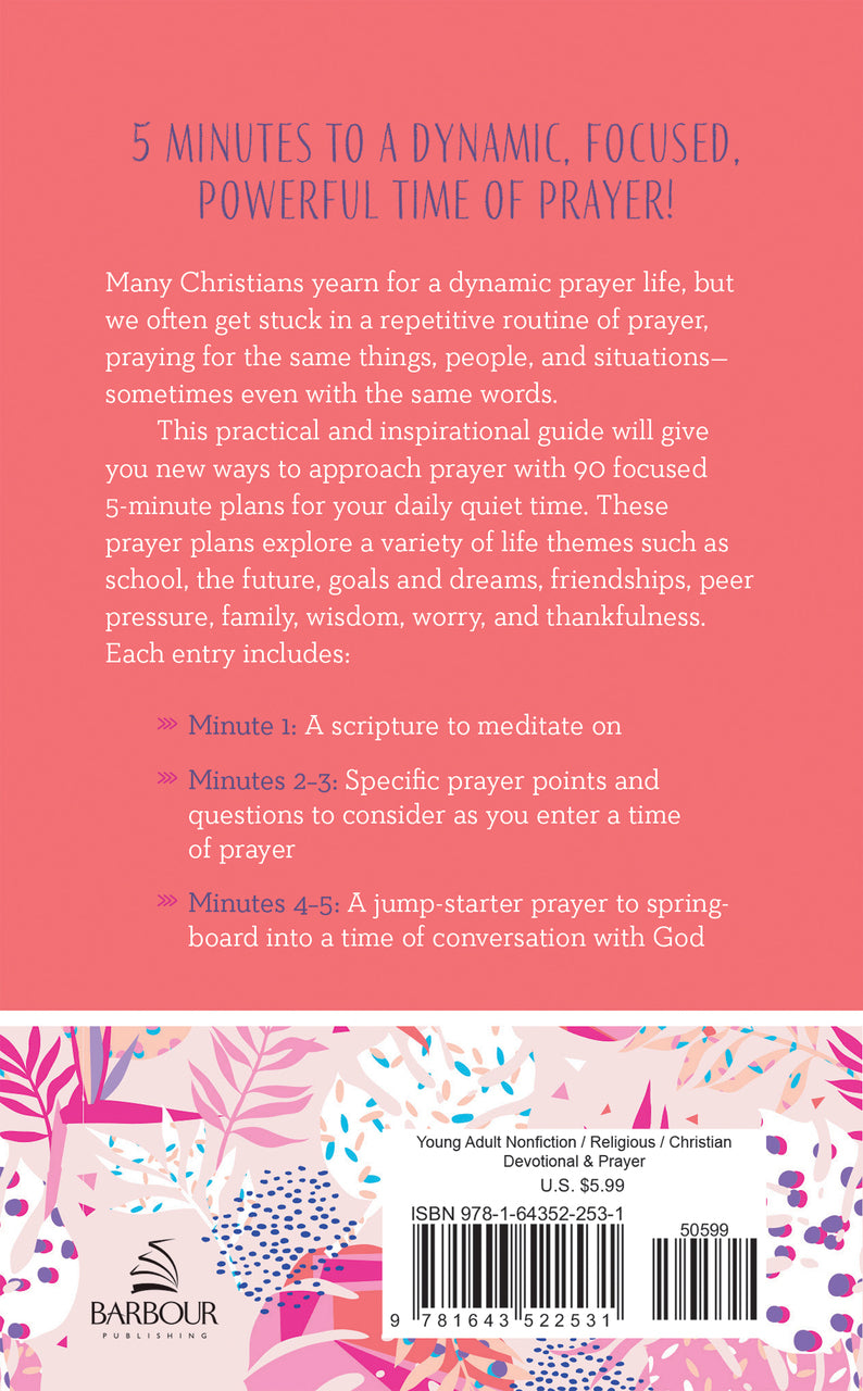 Image of 5-Minute Prayer Plan for Teen Girls other