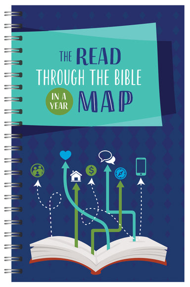 Image of The Read through the Bible in a Year Map (General) other