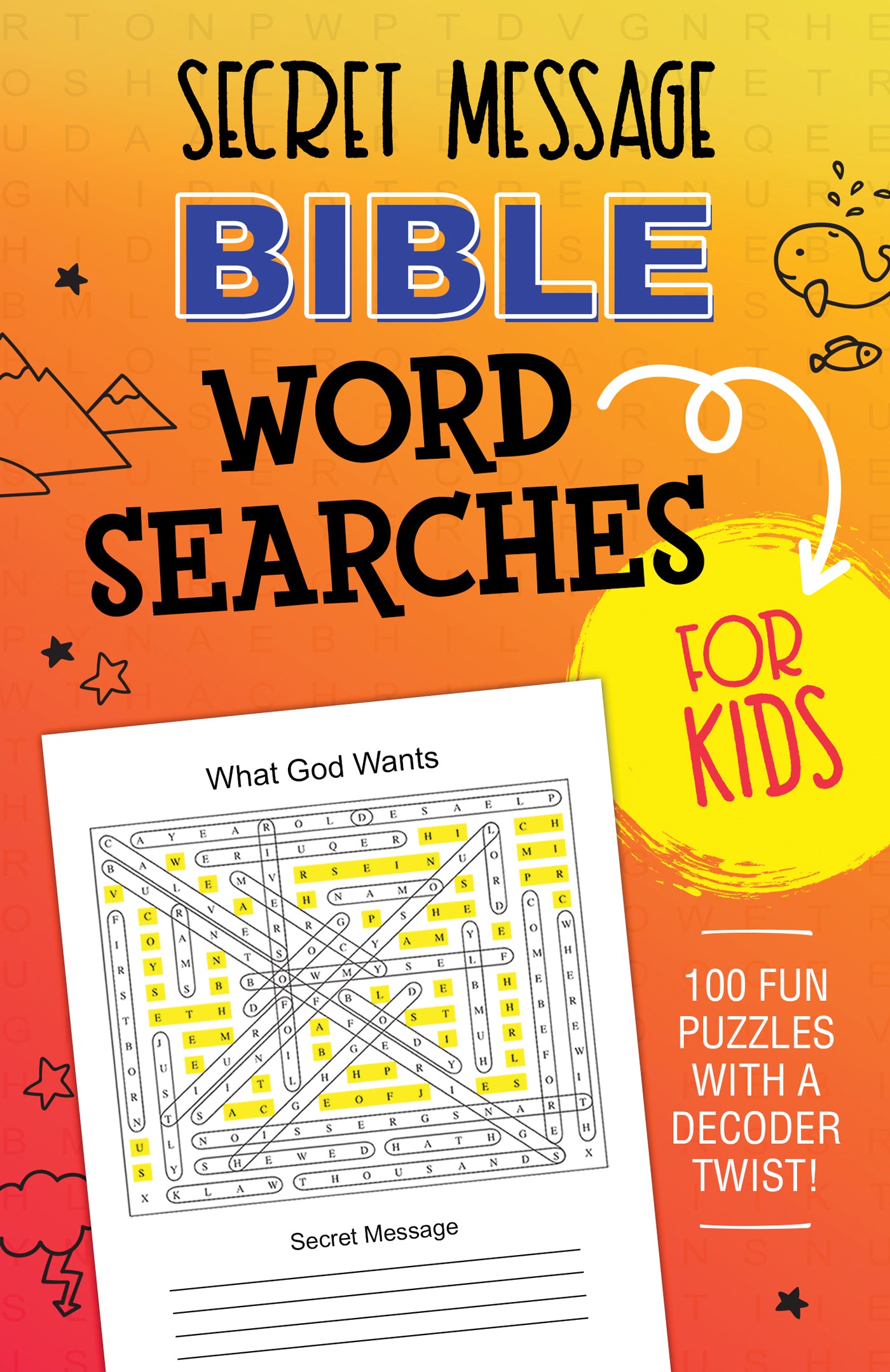 Image of Secret Message Bible Word Searches for Kids other