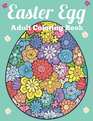 Image of Easter Egg Adult Coloring Book: Beautiful Collection of 50 Unique Easter Egg Designs other