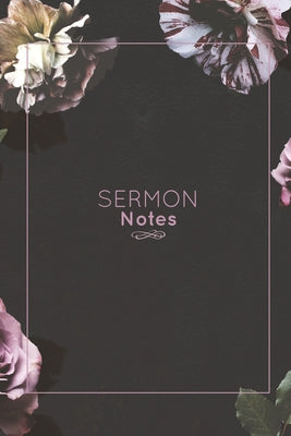 Image of Sermon Notes: Record Bible Scripture, Write Prayer Requests, Further Study Notes, Reflect on God & Church, Sermons Journal, Christian Notebook, Gift, other