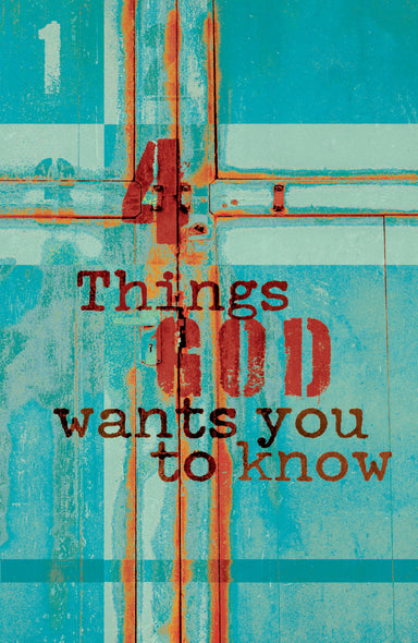 Image of Four Things God Wants You Pack of 25 Tracts other