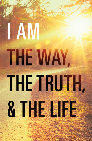 Image of I Am The Way, The Truth, And The Life (Pack Of 25) other