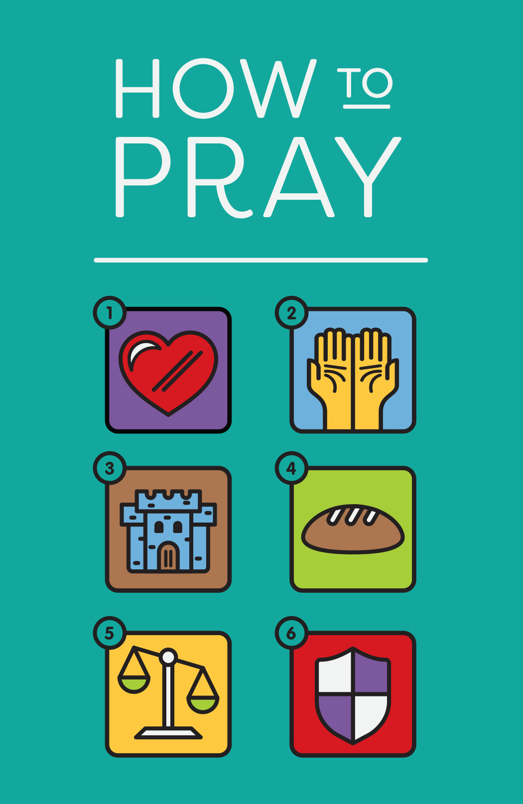 Image of How to Pray (Pack of 25) other