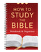 Image of How to Study the Bible Notebook and Organizer other