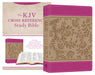 Image of KJV Cross Reference Study Bible Compact [Peony Blossoms] other