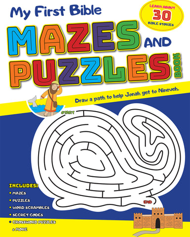 Image of My First Bible Mazes and Puzzles Book other