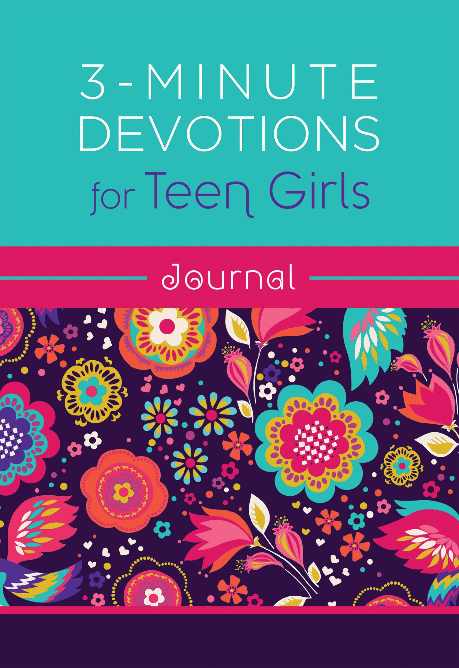 Image of 3-Minute Devotions for Teen Girls Journal other