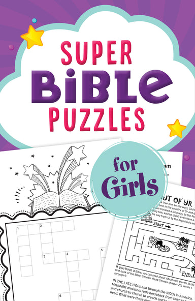 Image of Super Bible Puzzles for Girls other