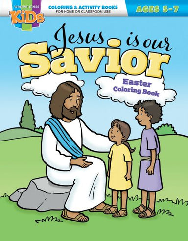Image of Jesus is Our Savior Easter Coloring Book other
