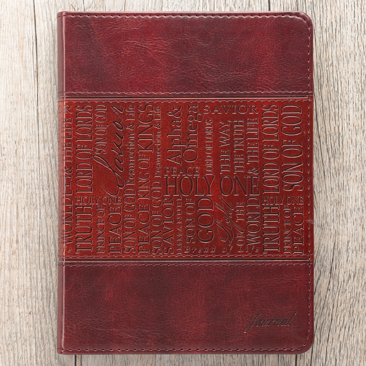 Image of Names of Jesus (Brown) Flexcover Journal other