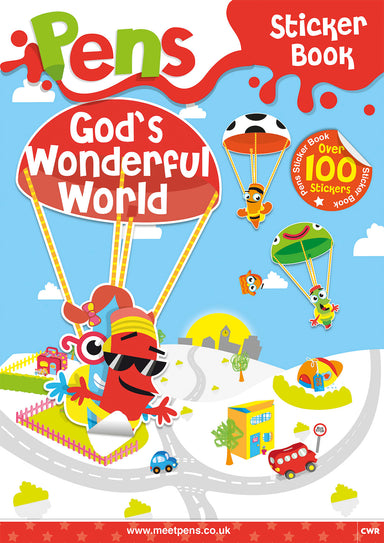 Image of Pens Sticker Book: God's Wonderful World other