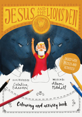 Image of Jesus & the Lions' Den Colouring and Activity Book other
