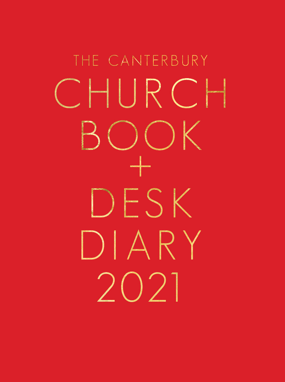 Image of The Canterbury Church Book & Desk Diary 2021 A5 Personal Organiser Edition other