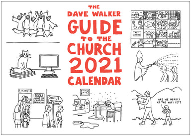Image of The Dave Walker Guide to the Church 2021 Calendar other