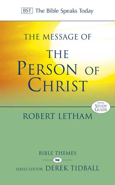 Image of The Message of the Person of Christ other